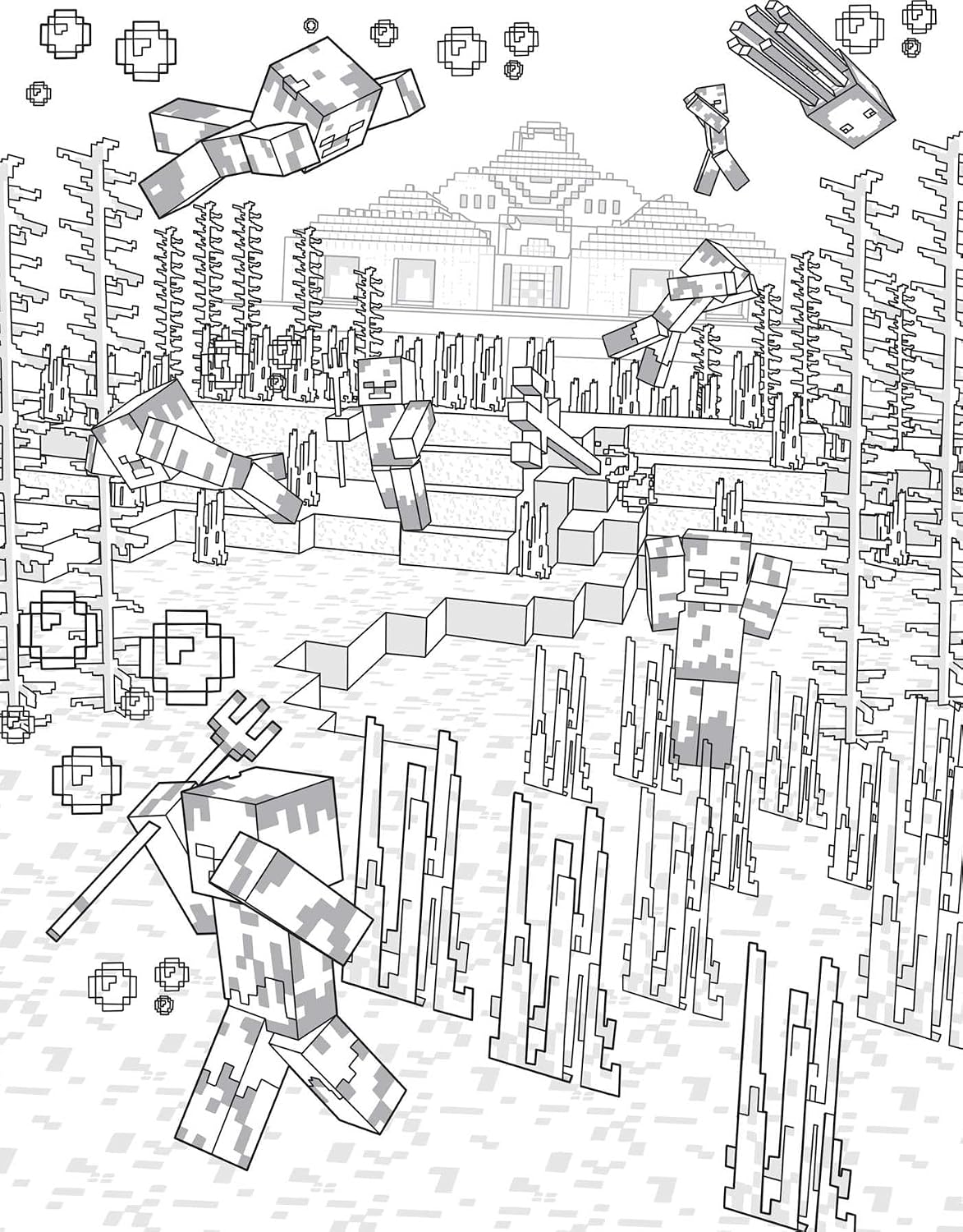 The Official Minecraft Colouring Book, Volume 2