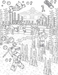 The Official Minecraft Colouring Book, Volume 2