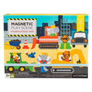 Construction Magnetic Play Scene