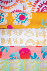 Art of Fabric Block Printing: An Illustrated Guide with 12 Playfully Modern Projects