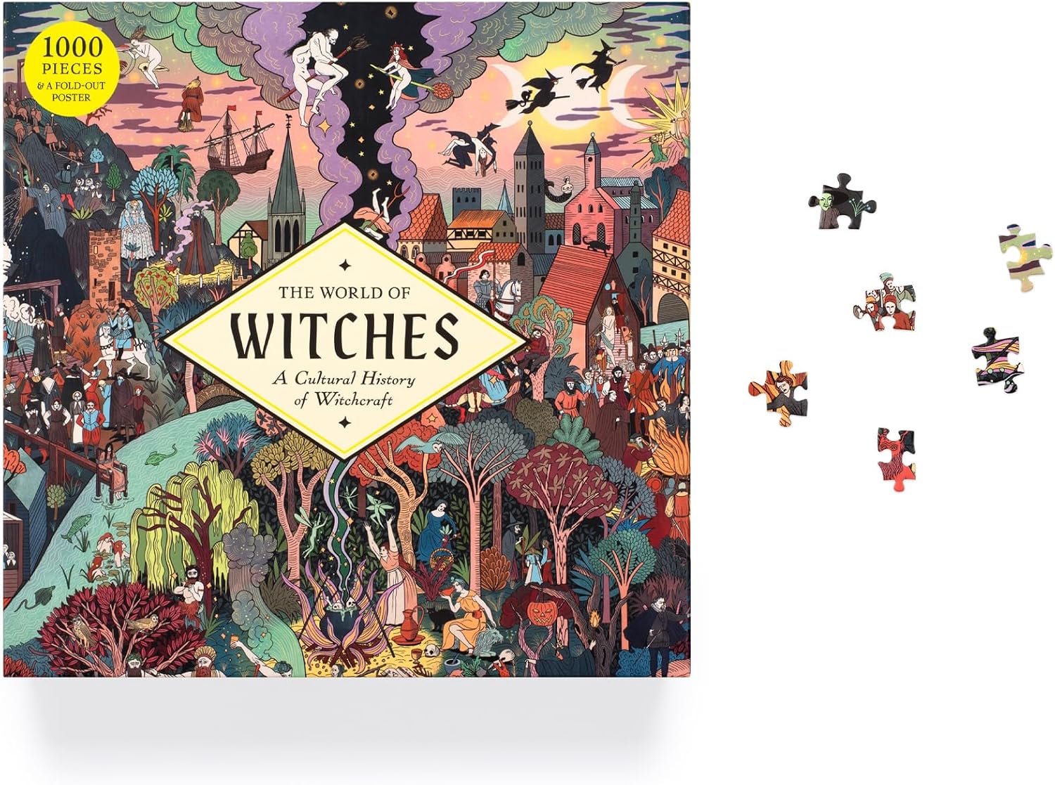 The World of Witches: A Cultural History of Witchcraft in a 1000-piece Jigsaw Puzzle: A Cultural History of Witchcraft in a 1000-piece Jigsaw Puzzle