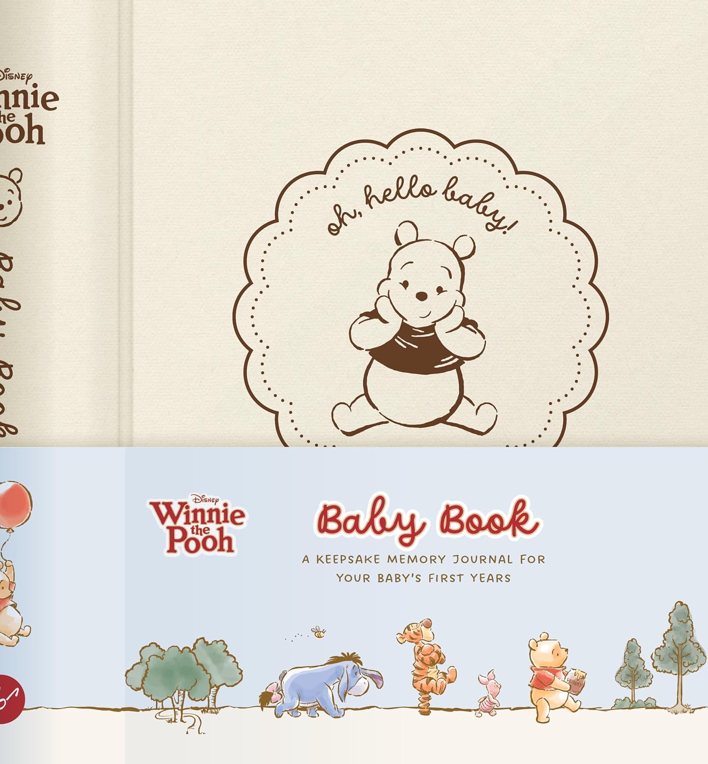 Winnie the Pooh Baby Book: A Keepsake Memory Journal for Your Baby’s First Years