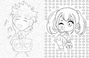 The Big Book of Kawaii Manga World Coloring