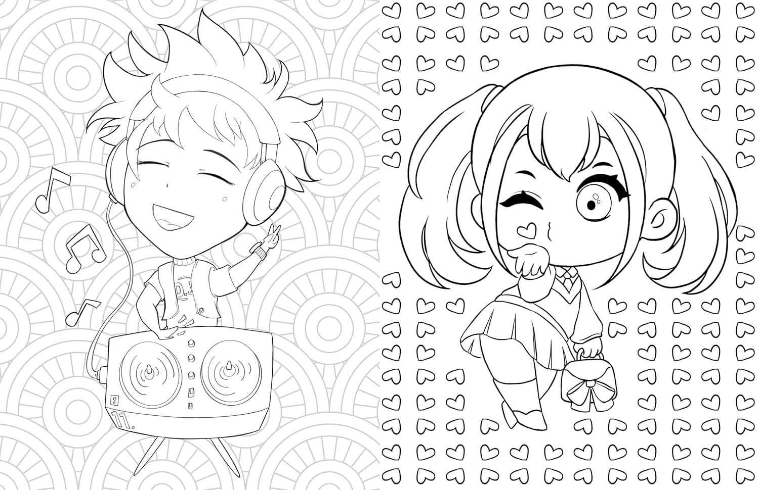 The Big Book of Kawaii Manga World Coloring