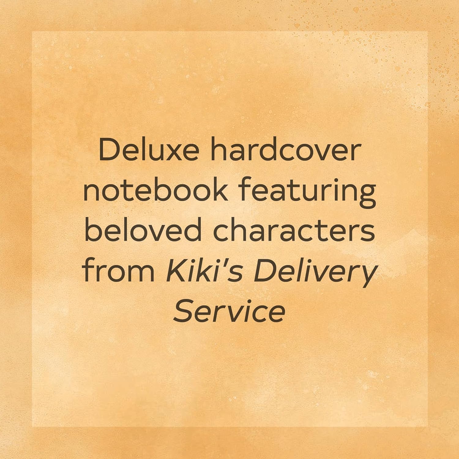 Studio Ghibli Kikis Delivery Noteb