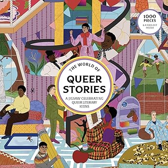 The World of Queer Stories: A 1000-piece jigsaw celebrating LGBTQ+ literary icons      Puzzle – 7 Aug. 2025