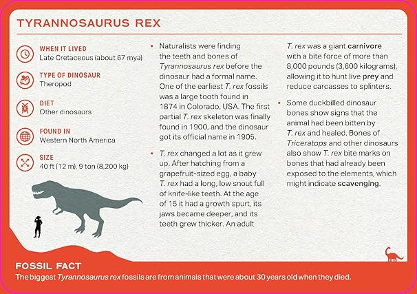 The Dinosaur Deck: 52 of the most fascinating dinosaurs and other prehistoric reptiles