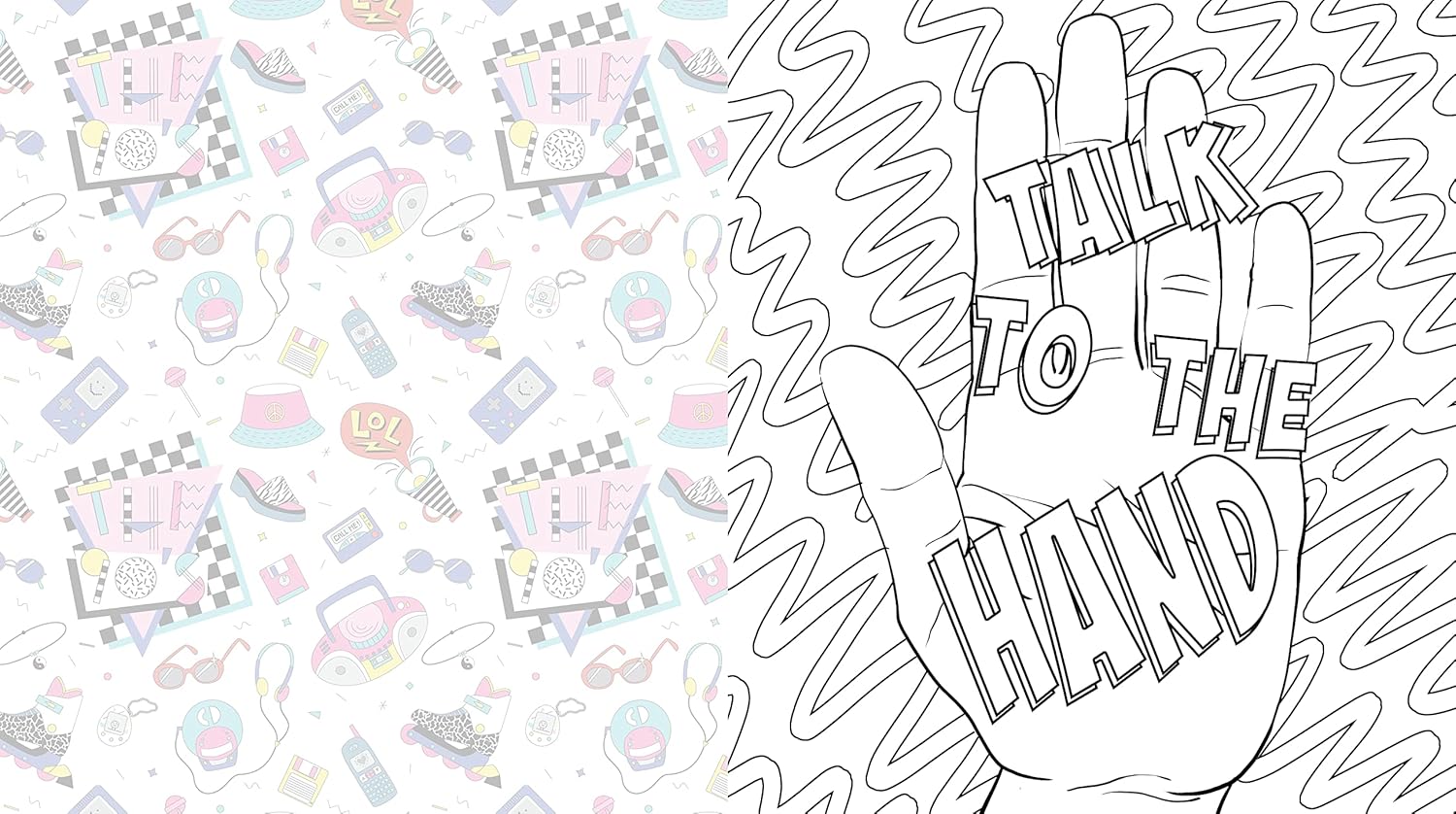 Best of the '90s Coloring Book