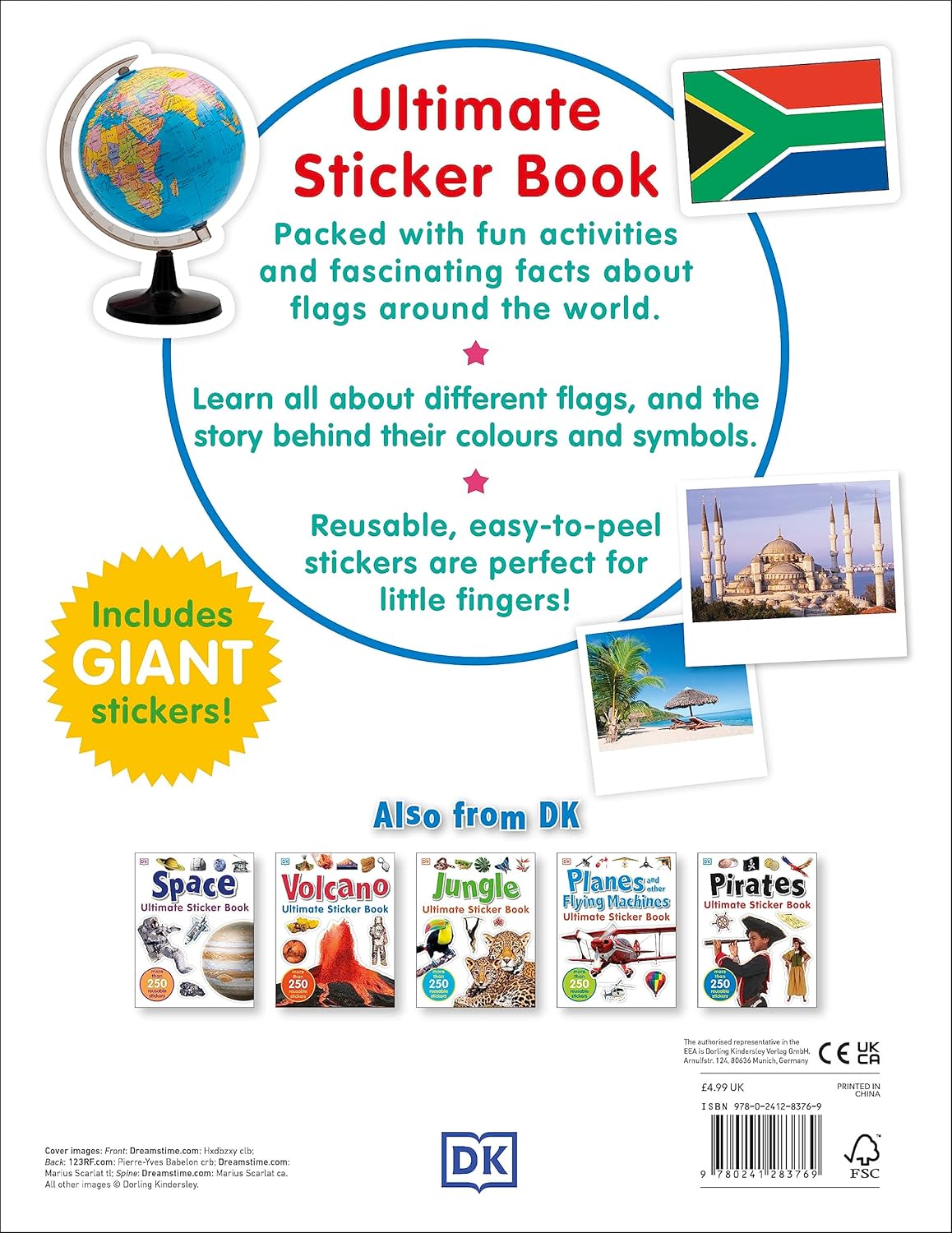 Flags Around the World Ultimate Sticker Book
