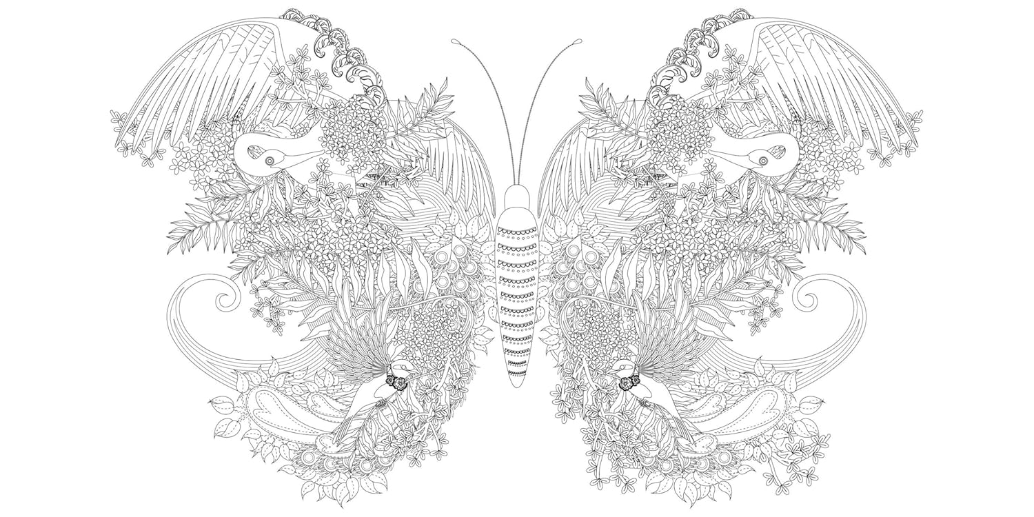 Magical Nature: Colouring Book