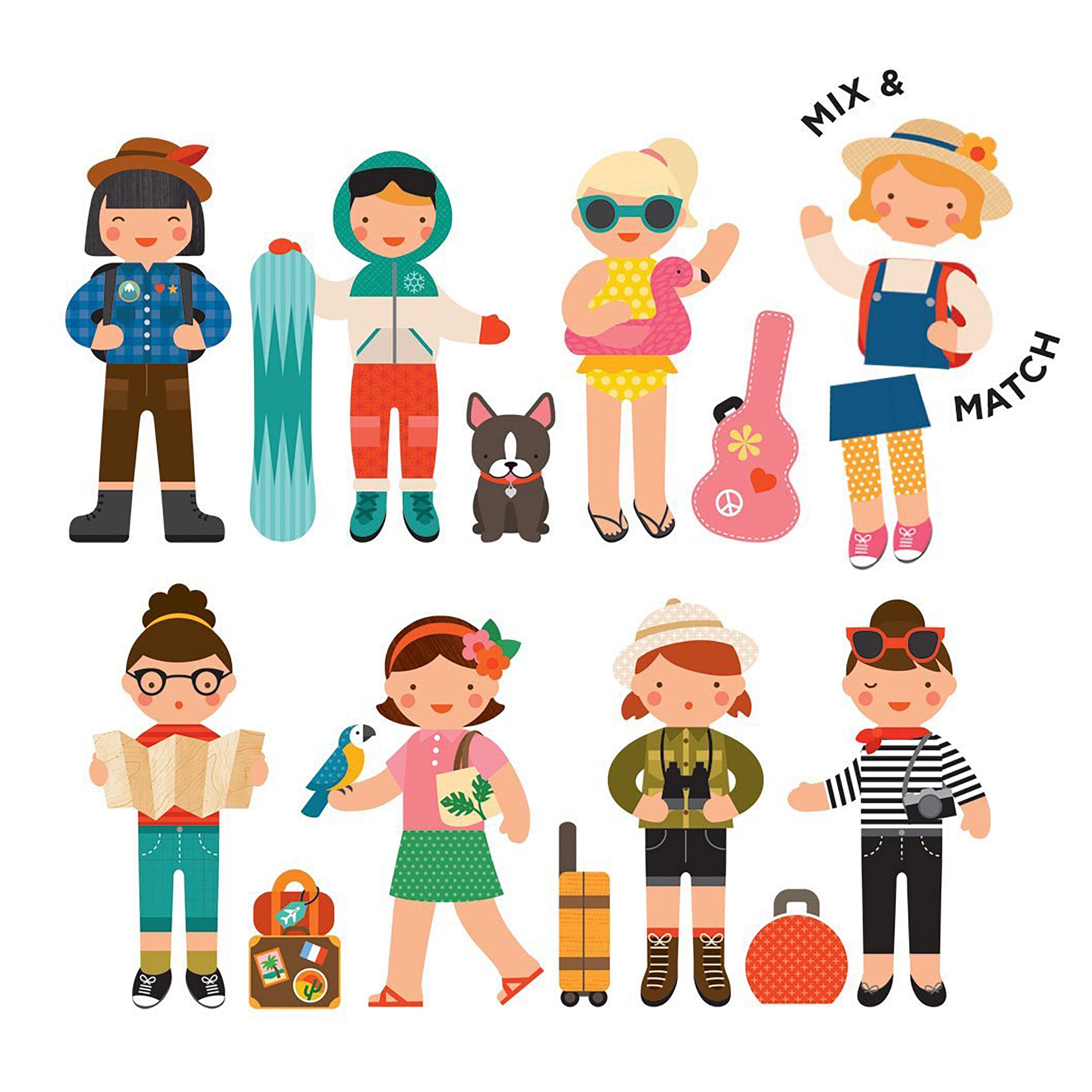 Little Travelers On-The-Go Magnetic Play Set