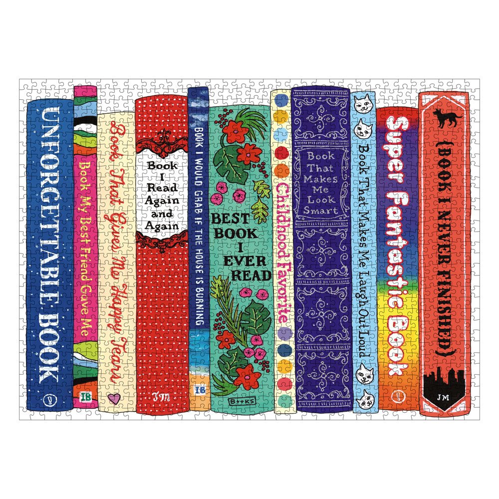 Ideal Bookshelf 1000 Piece Puzzle