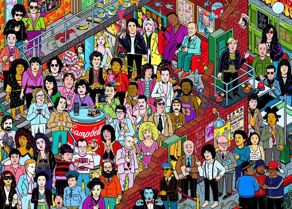 Warhol’s World 1000 Piece Puzzle