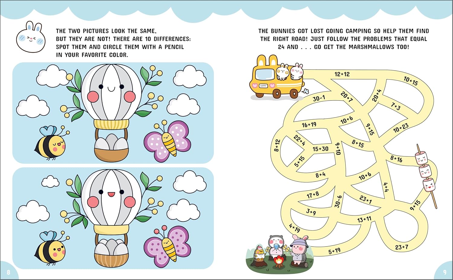 Kawaii Activity Fun: Super Cute Puzzles & Crazy Games