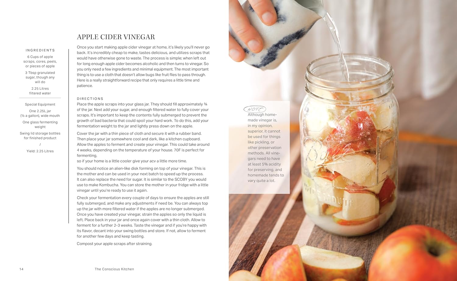 The Conscious Kitchen: A Beginner's Guide to Creating a Sustainable, No-Waste Kitchen for a Healthier Home and Planet