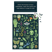 Occult and Curious 1000 Piece Glow in the Dark Puzzle