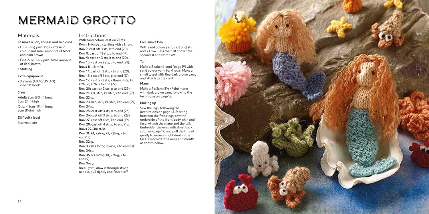 Knit a Mini Ocean: 20 tiny sea creatures to knit