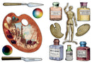 The Artist's Studio: A Little Sticker Book