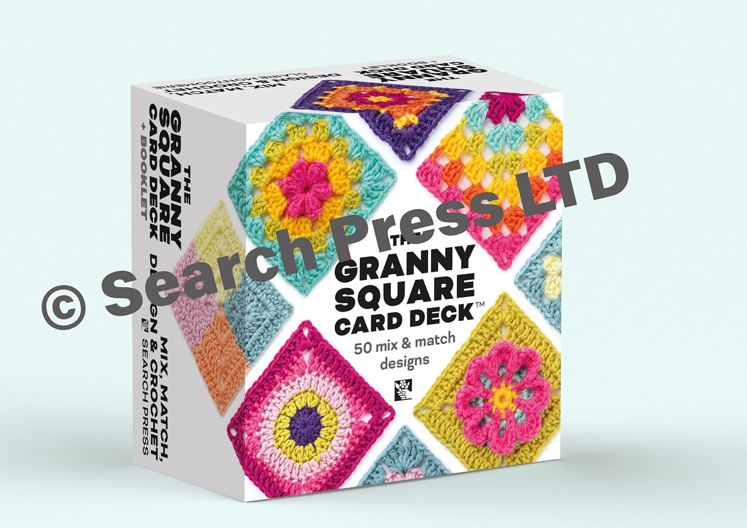 The Granny Square Card Deck™: 50 mix and match designs