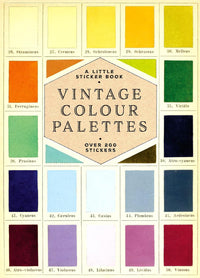 Vintage Colour Palettes: A Little Sticker Book