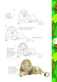10 Step Drawing: Animals: Draw 75 animals in 10 easy steps