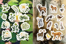 Flora, Fauna, Botanicals, and Bees Sticker, Color & Activity Book: Over 500 Unique Stickers!