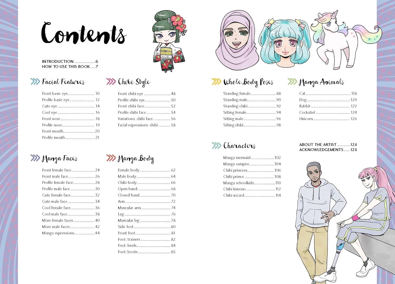 10 Step Drawing: Manga: Draw over 30 manga images in 10 easy