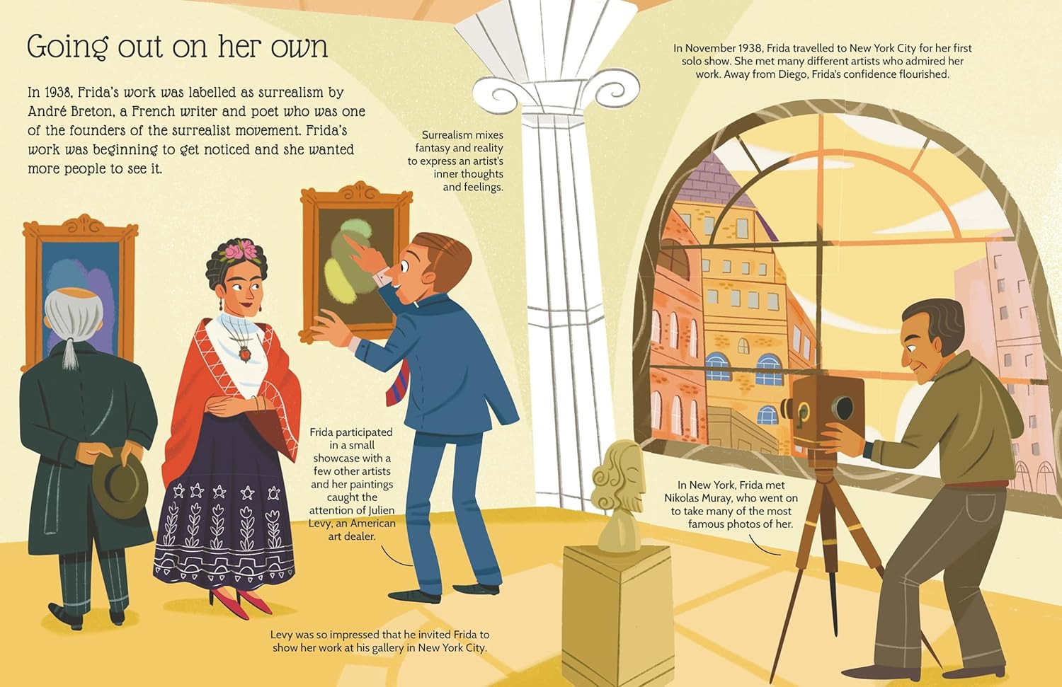 Frida Kahlo: An inspiring sticker story about being true to yourself