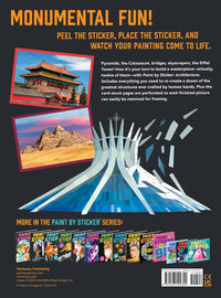 Paint by Sticker: Architecture: Re-create 12 Historic Structures One Sticker at a Time!