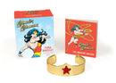 Wonder Woman Tiara Bracelet and Illustrated Book