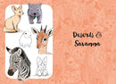 10 Step Drawing: Cute Animals: Draw over 50 adorable animals in 10 easy steps