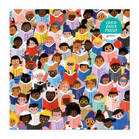 Book Club 1000 Piece Puzzle in a Square Box