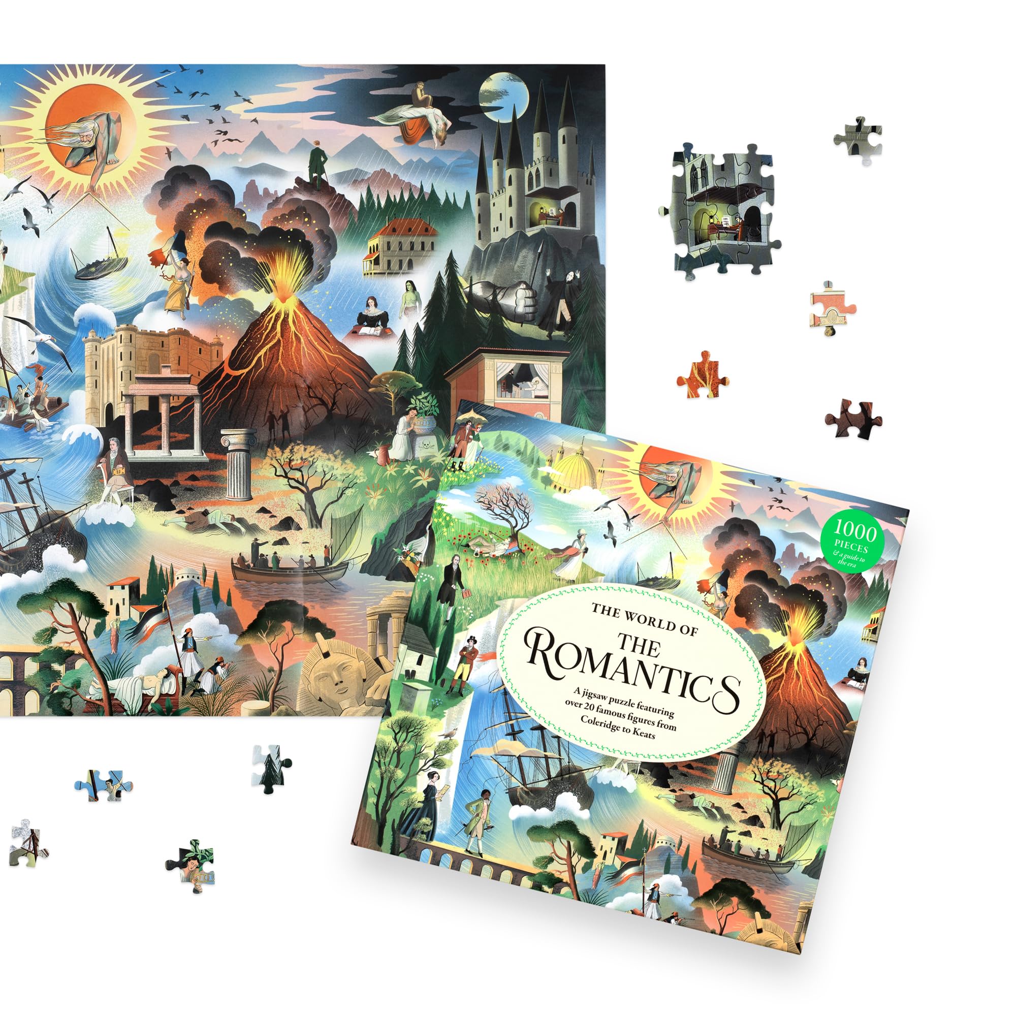 The World of the Romantics 1000 Piece Puzzle: A 1000-Piece Jigsaw Puzzle
