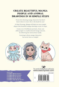 10 Step Drawing: Manga: Draw over 30 manga images in 10 easy