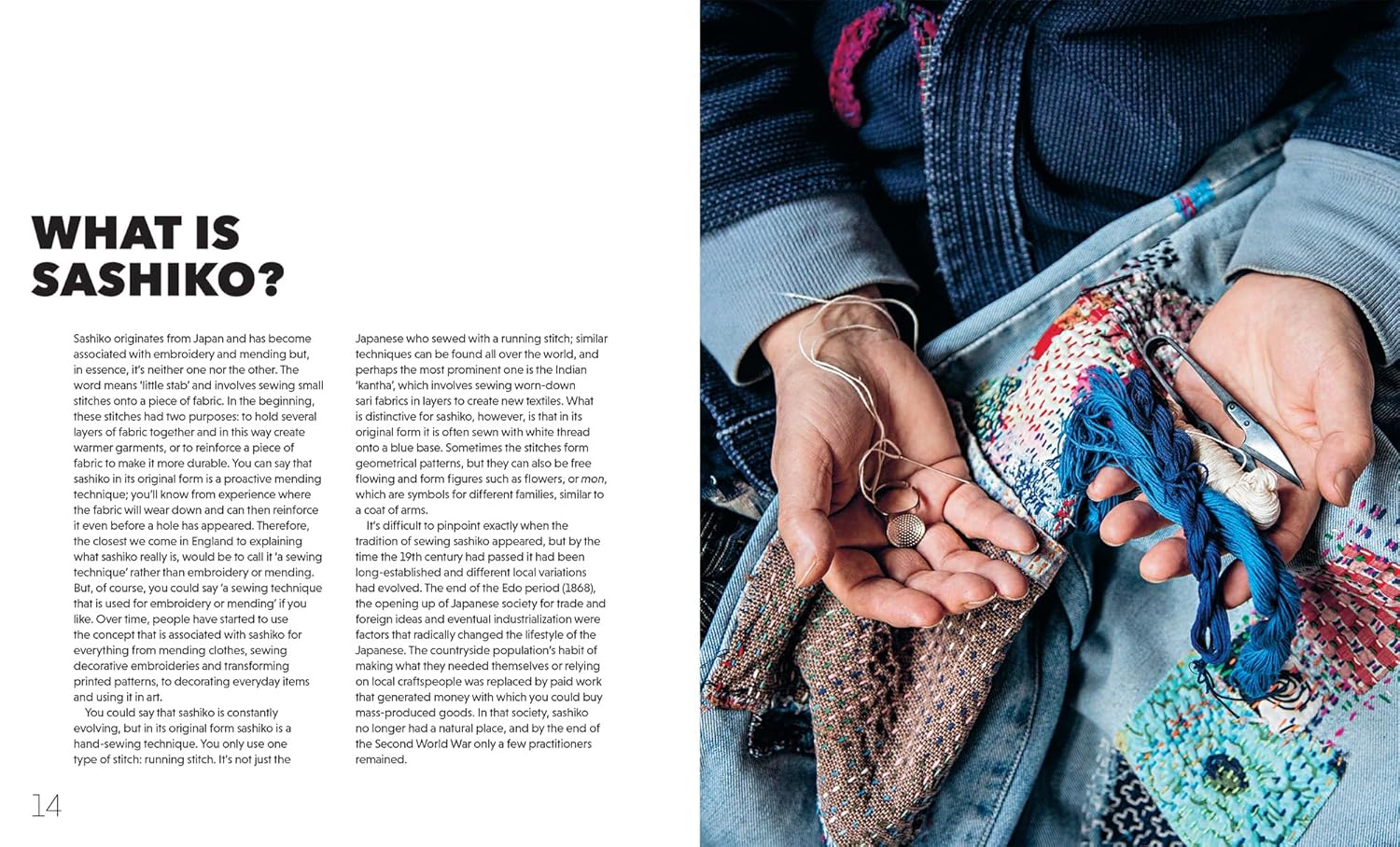 Mending with Sashiko: The Japanese art of visible repair