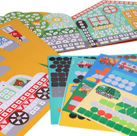On The Move Mosaic Sticker Activity