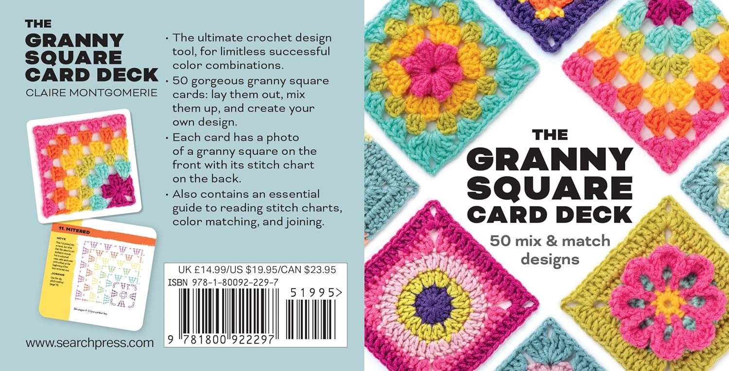 The Granny Square Card Deck™: 50 mix and match designs
