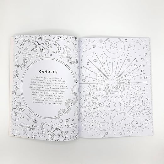 The Witchcraft Colouring Book