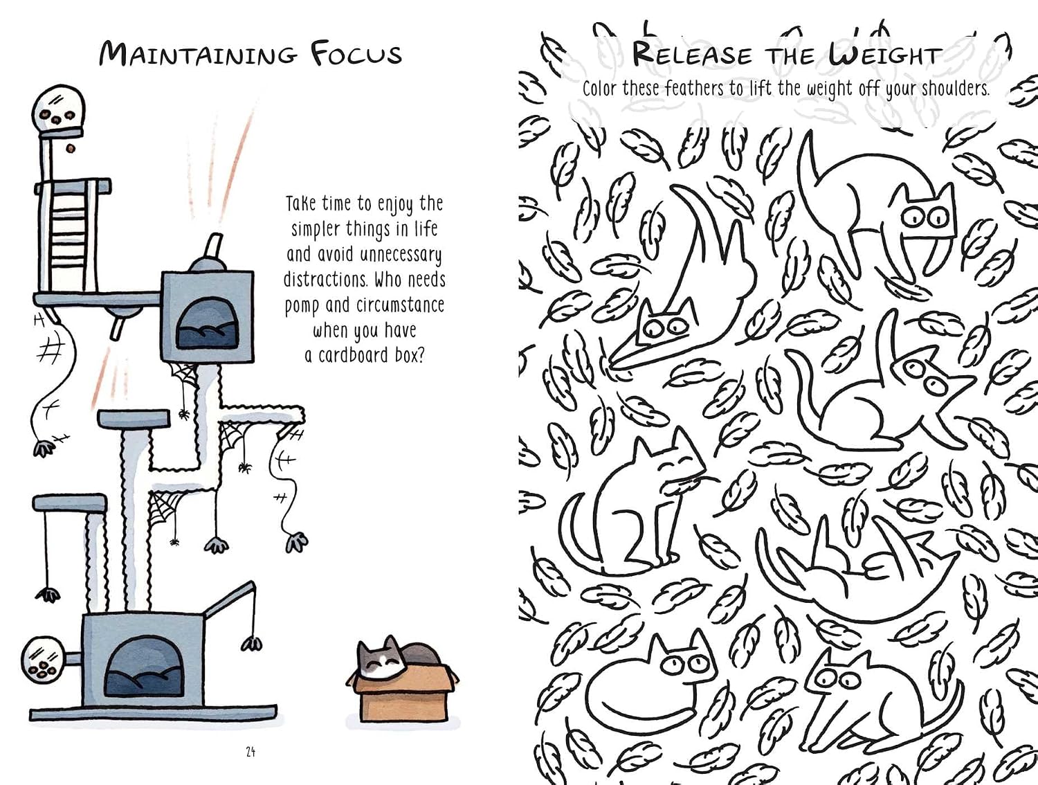 Mindful Meowments: A cat’s guide to feeling purrfectly zen