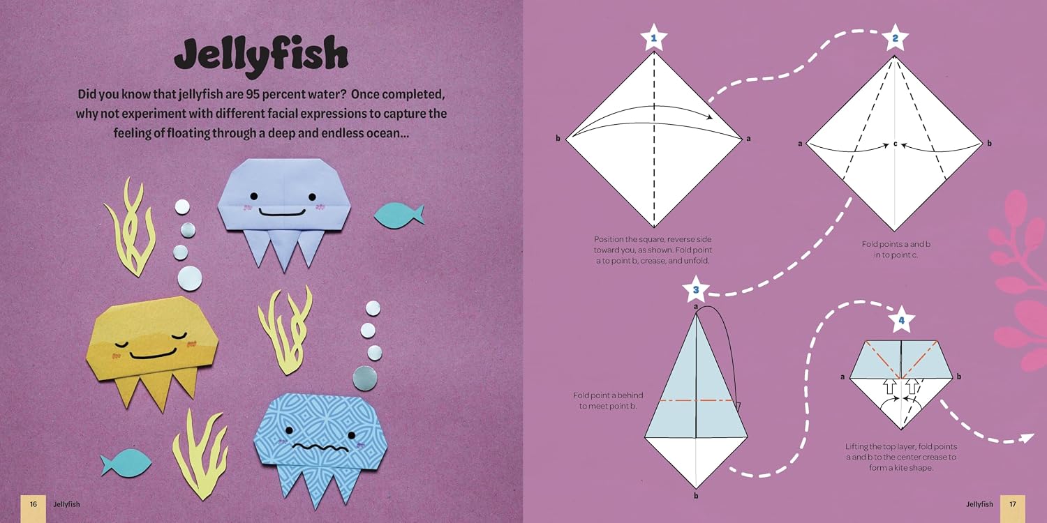 Easy Origami Kawaii: 400 pages ready to fold with 10 step-by-step tutorials