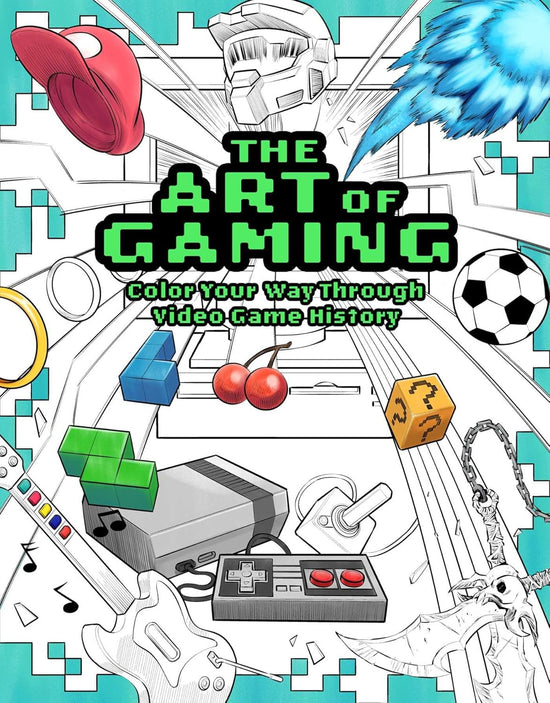 Cutscenes: A Video Game Coloring Book: Color Your Way Through Video Game History