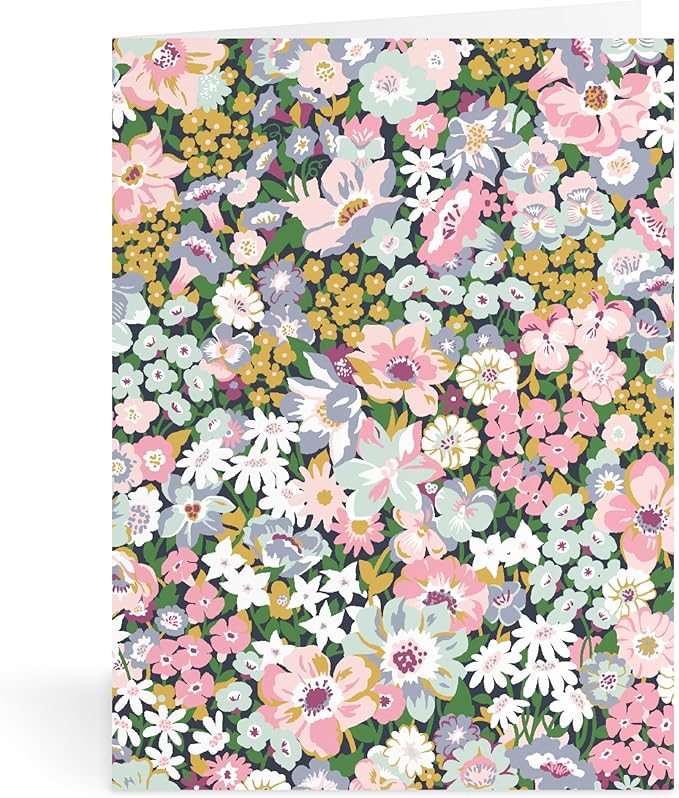 Liberty Floral Greeting Asso Note 2