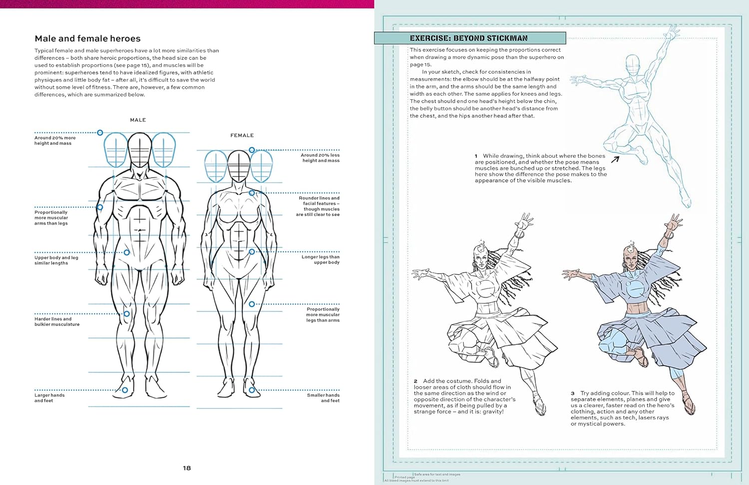 Comic Art Superheroes: Your Master Guide to Drawing Awesome Heroes, Villains and Monsters