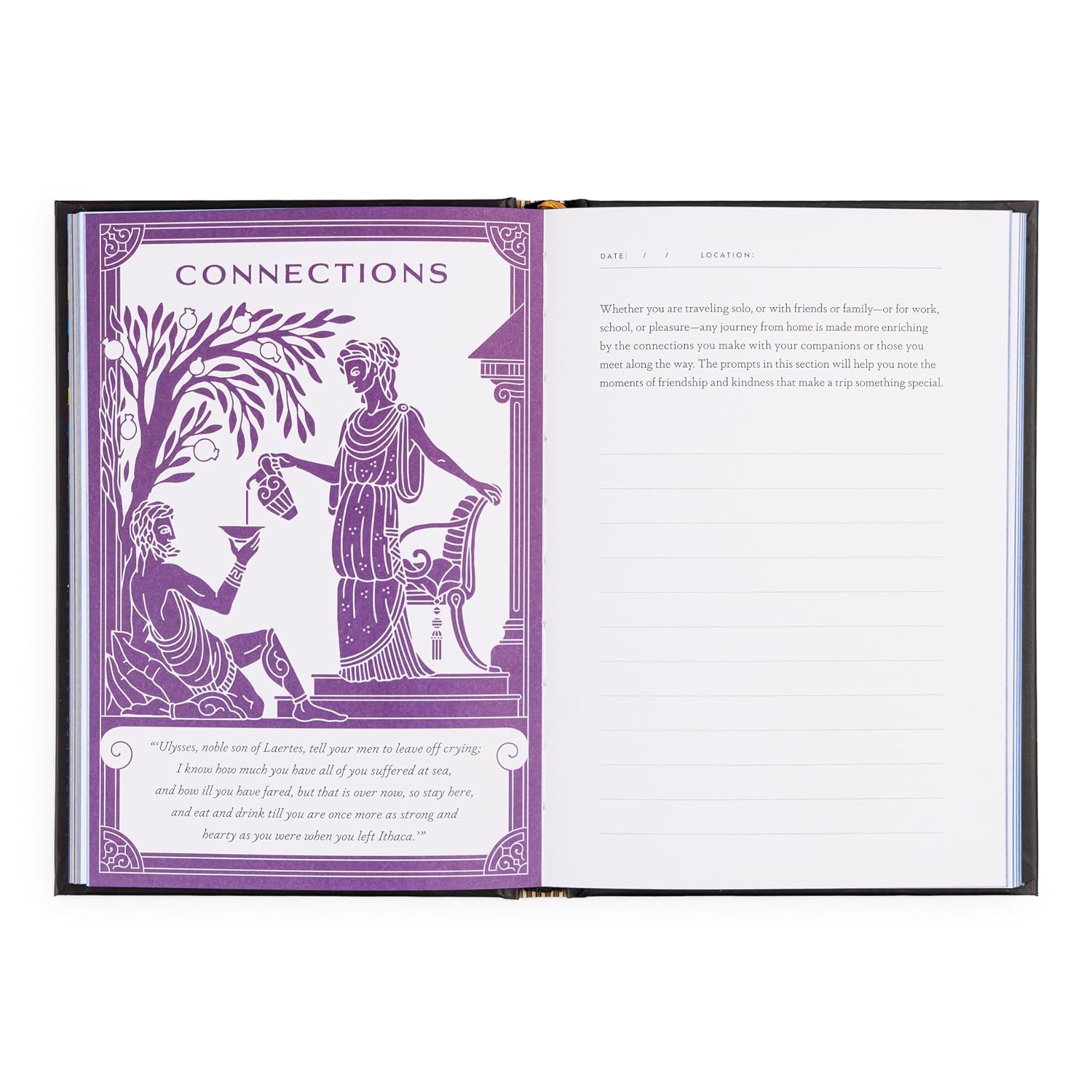 The Odyssey Travel Journal: A Memory Book Inspired by the Classic Tale of Adventure