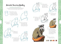 10 Step Drawing: Cute Animals: Draw over 50 adorable animals in 10 easy steps