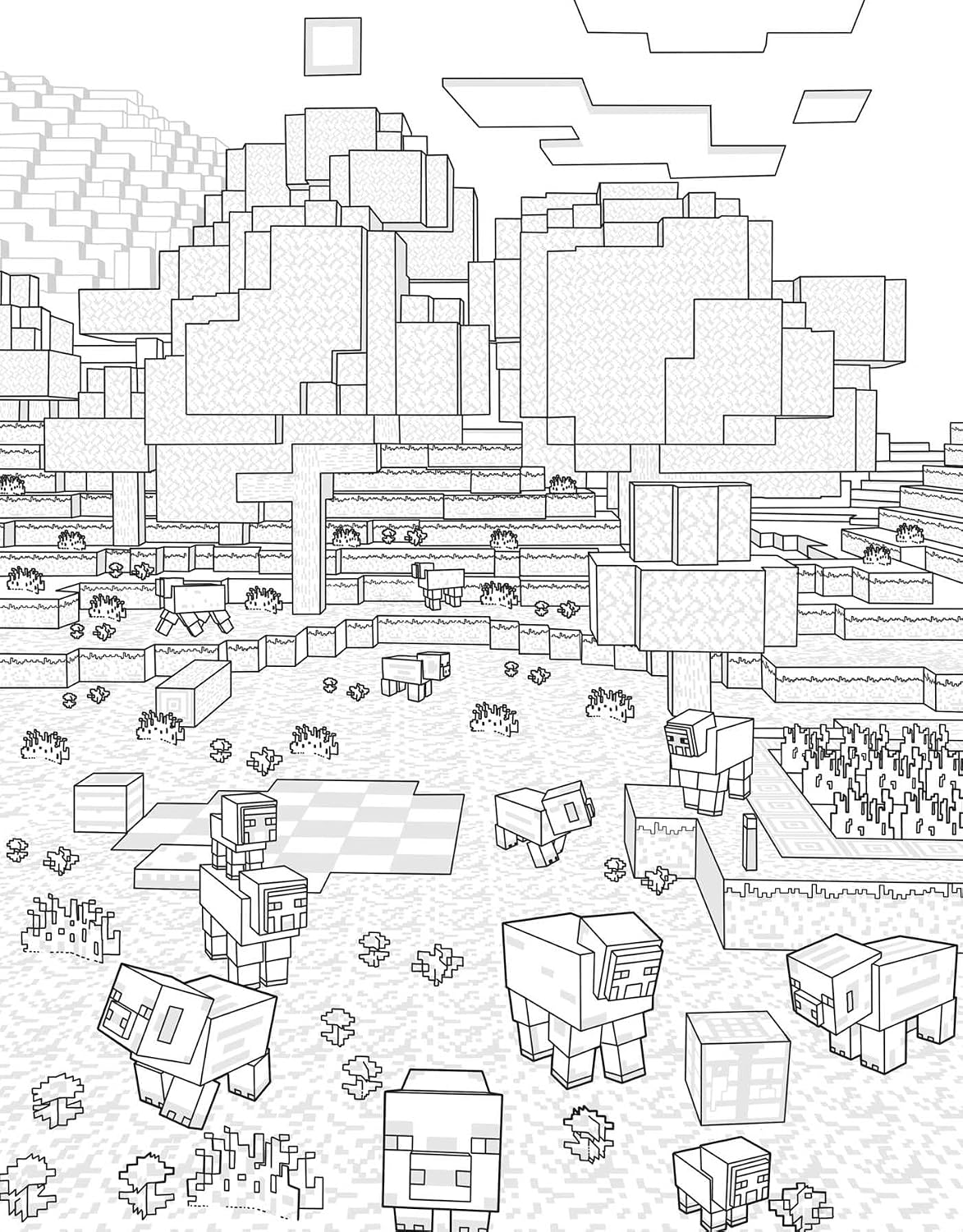 The Official Minecraft Colouring Book, Volume 2