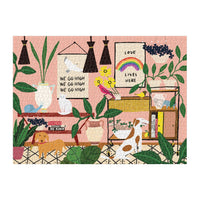 Love Lives Here 1000pc Puzzle: 1000 Piece Puzzle