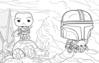 Star Wars: The Mandalorian: The Official Funko POP! Coloring Book