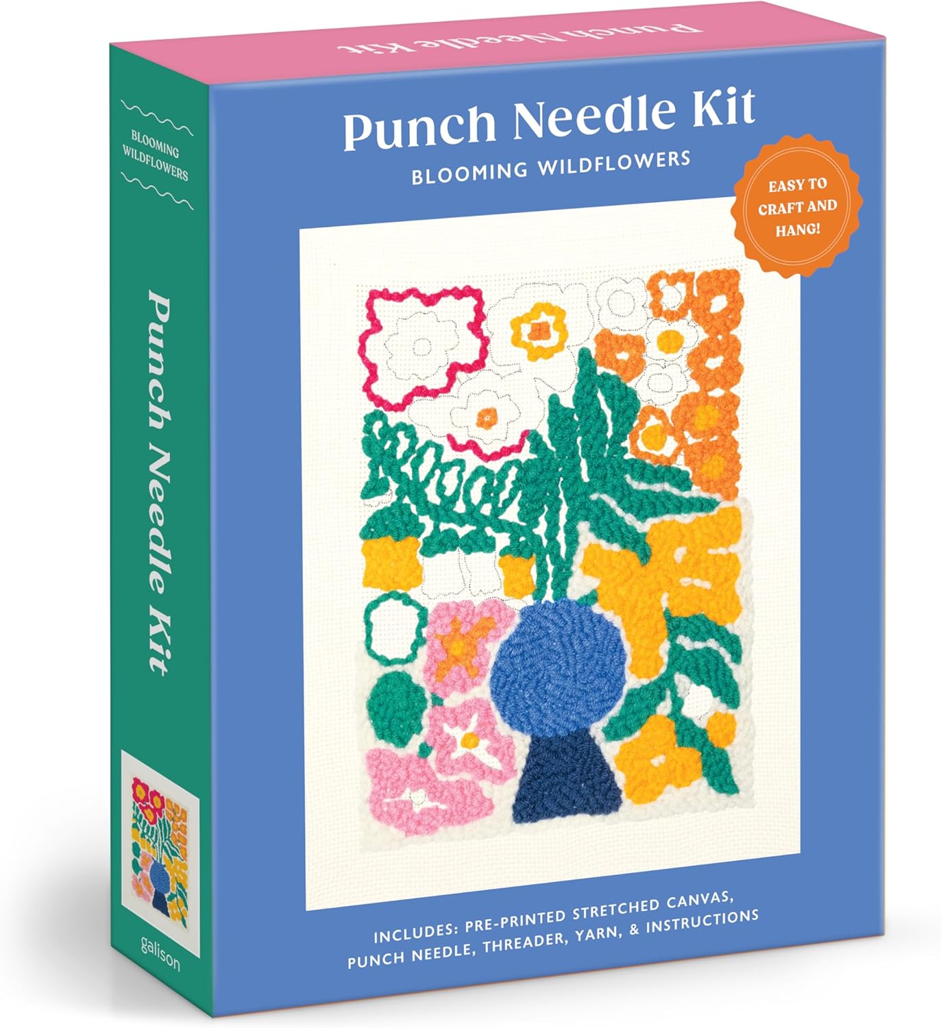 Blooming Wildflowers Punch Needle Kit