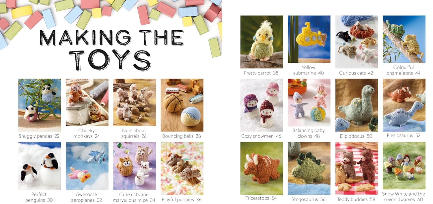 Knit Mini Toys: 20 tiny playtime projects
